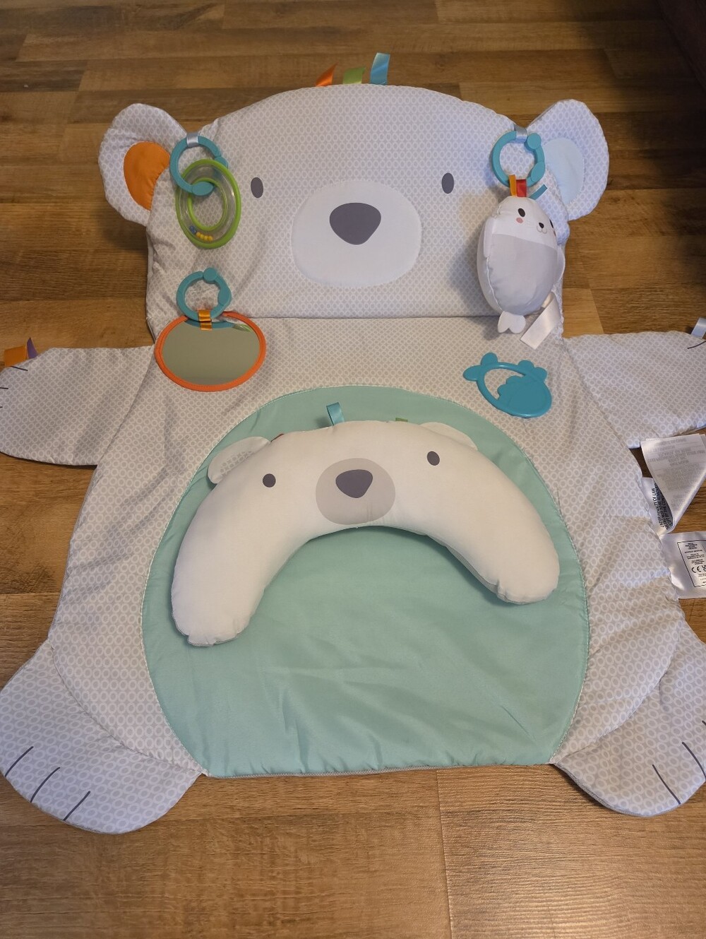 Bright Starts Tummy Time Play Mat & Toys
